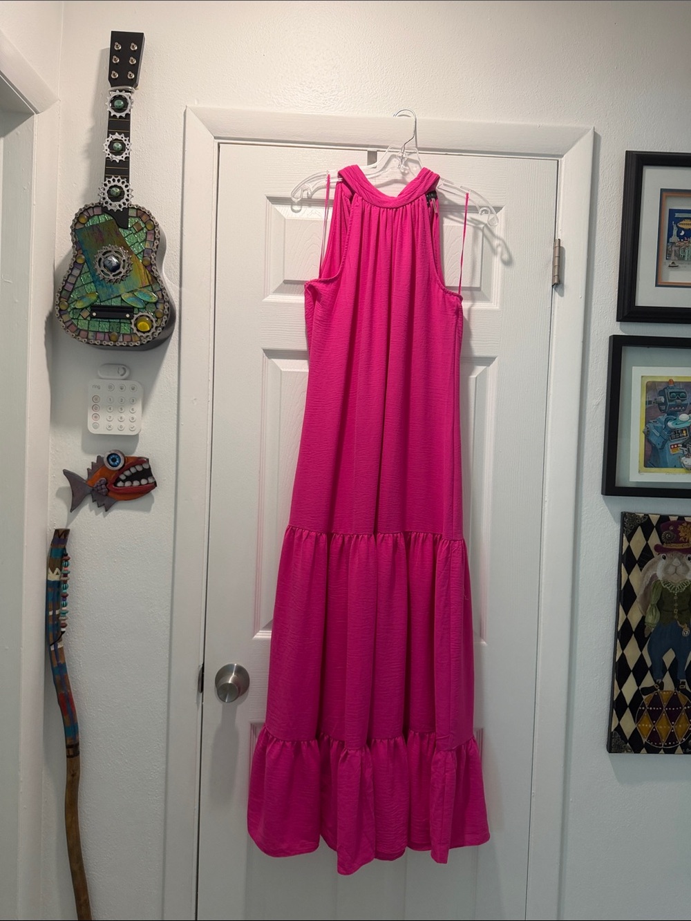 1. State Hot Pink Sundress
